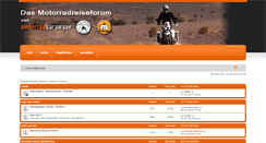 Desktop Screenshot of forum.motorradkarawane.de